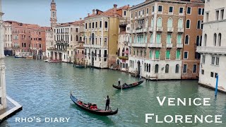 ITALY travel vlog - Venice & Florence: tourist attractions, tasty food, travel itinerary