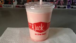 Jack in the Box Strawberry Shake review!