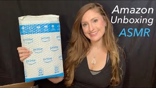 ASMR | AMAZON UNBOXING | CRINKLES TAPPING & WHISPERING YOU TO SLEEP 💤