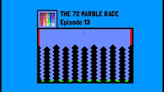 The 72 Marble Race: Ep. 13 (by Algodoo)