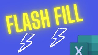 Excel Flash Fill - Save HUGE Amounts of Time (4 Minute Tutorial!)