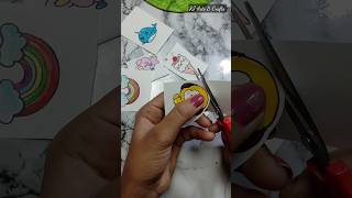 DIY stickers 😍| Handmade Stickers #youtubeshorts #shorts #diy