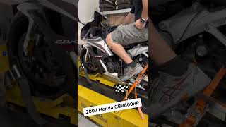 DYNO RUN - 2007 Honda CBR600RR ……