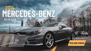 2014 Mercedes Benz SLK350 - Hard top convertible FOR SALE