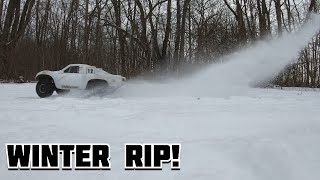 Winter RC Bash! | Traxxas Rustler & Slash