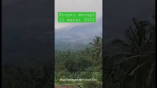 meletuss gunung merapi 2023