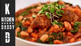 Slow Cooked Lamb and Cannellini Beans | Kitchen Daddy