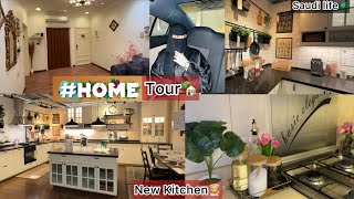 Home Tour🏡Saudi RoomTour🫰| New Kitchen Tour | സൗദിലെ നമ്മളെ വീട് 🥰ഇതൊക്കെയാണ് kitchen😍Ishasdream