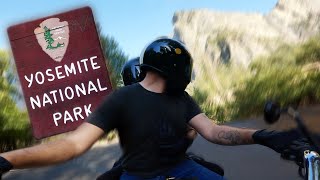 What happened on our Yosemite ride? | Royal Enfield Interceptor 650 | ASMR | motovlog