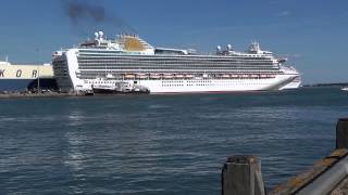 Ventura leaving Southampton  29th June 2013