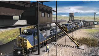 Trainz Railroad Simulator 2022 (TRS22) - GE CW40-8 - Coal Transport - 4K UHD