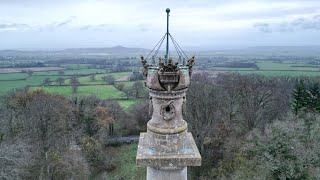 Admiral Hood Monument #somerton #glastonbury #djimini3pro #activetrack