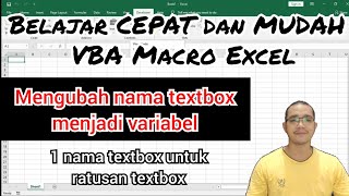 Cara mengubah nama textbox menjadi variabel sehingga bisa digunakan untuk di dalam fungsi loop