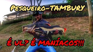 AQUI A BRIGA NA UL É CERTA - PESQUEIRO TAMBURY ( PESCARIA NOTURNA)