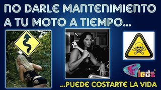 Dale mantenimiento a tu moto || Tip para evitar accidentes en tu moto