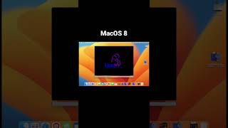 MacOS 8 momentos retro.