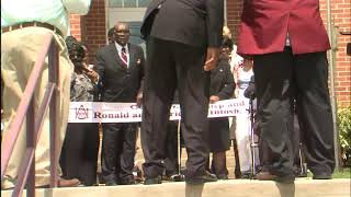 Ribbon Cutting George O. McCalep, Sr. & Ronald & Patricia McCalep McIntosh, Sr. Hall