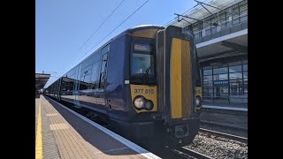 Trains at Ashford International