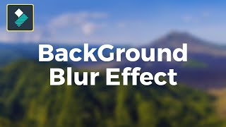 BACKGROUND BLUR TEXT EFFECT in Filmora 9 | Filmora Text Effect 2020