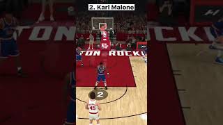 Top 3 Best dunks I’ve done in NBA 2K22 (IMO)#shorts