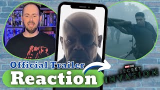 Secret Invasion | OFFICIAL TRAILER REACTION | Nick Fury vs. The Skrulls!