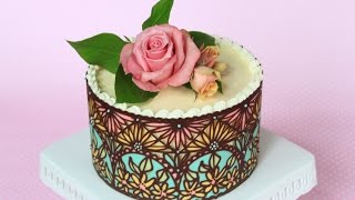 How to Make (Another!) Multi-Color Chocolate Cake Wrap