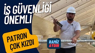 PATRON ÇOK  SİNİRLENDİ | İŞ GÜVENLİĞİ