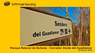 BttMania 2022 01 03 PNatural Doñana   Sendero del Guadiamar