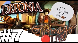 Utíkáme z této planety odpadků, ale není to tak snadné! - Tomago🔴Live / #7.2/ DEPONIA