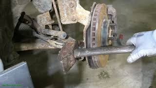 How to open Tie Rod end NUT with Viking style Hammer