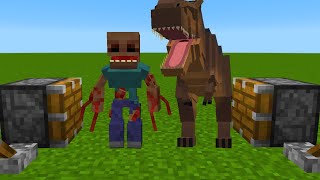 mutant steve + T REX = ???