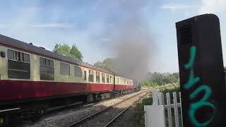 34046 Braunton TnT D1924 Crewe Diesel Depot on the Welsh Dragon Cardiff to London Paddington 19 Sept