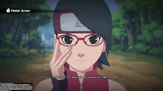 SARADA UCHIHA -UCHIHA SHURIKEN FORMATION : SPRING LIGHTNING