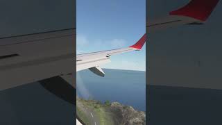 Landing Madeira #europeanairport #msfs2020