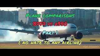 A350 or b777 army comment below 👇🏻 #avgeeks #aviation #a350 #b777 #competition