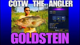 COTW THE ANGLER GOLDSTEIN PEZ LEGENDARIO UBICACION y EQUIPO CAÑA TECNICA