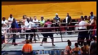 boxing at lawaga park heated fight