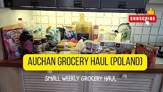 Chatty Auchan Grocery haul Feb 2023 with prices