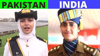 Pakistan vs India Female soldiers - 99 % लोग ये बात नहीं जानते - Fact Express