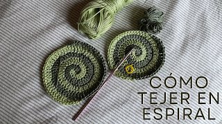 Círculo Espiral simplificado, paso a paso