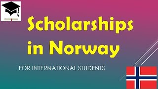 Study in Norway, Scholarships in Norway for International Students