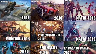 🔥TODAS AS MÚSICAS DO FREE FIRE 🔥2017-2018-2019-2020! 🔥(ATUALIZADO)