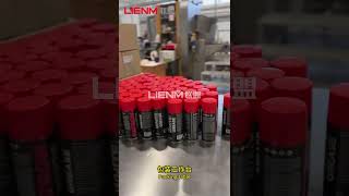 Complete Automatic Aerosol Packaging Machine Spray Cans Filling Crimping Production Line For Belarus