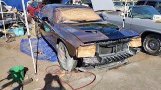 2020 dodge challenger baking in the sun