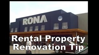 Rental Property Renovation Tip