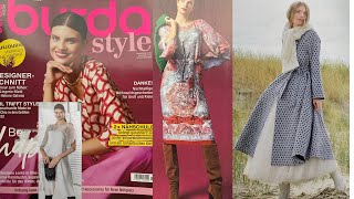 Burda Style 01/2022/Ведущие тренды 2022 года КРУПНЫЕ ТЕХНИЧЕСКИЕ РИСУНКИ