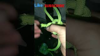 SIMPLE WAY ON HOW TO TIE A LOOP #shorts #simpul #knot #tie #trending #how #subs #seamanship #ideas