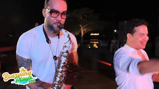 12. FRANDY SAX PONE AL PÚBLICO BAILAR A RITMO DE SAXOFÓN EN BOARDING PLAYA 2022