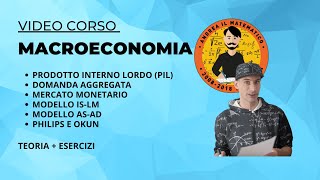 CORSO DI MACROECONOMIA - ECONOMIA POLITICA