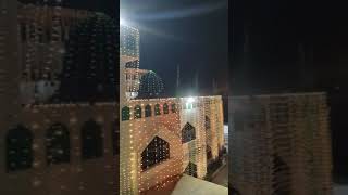 مدنی مرکز لاہور میں رات کے وقت چراغاں کا منظر || Rabi ul awal || Dawat e islami || madani update